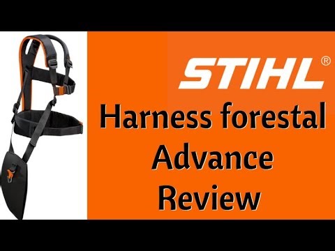 Stihl Forestal Advance brush cutter harness review