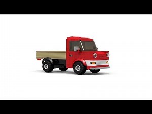 LEGO Ford Transit MkI Pickup Tutorial