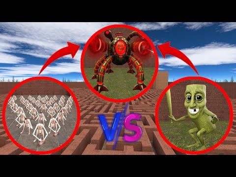 Best of SCP-096 VS OMNIDROID LIN GANG VS TUNG TUNG TUNG SAHUR In Garry's Mod #19