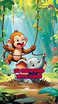 🐒Bruno the Bouncy Monkey's Jungle Rescue!#cartoon#nurseryrhymes #kidsrhyme #kidssong #childrensrhyme