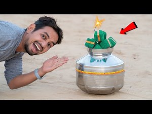 Steel Pot Vs Firecrackers...Will It Survive ? 😂