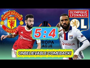 Man United vs Lyon: 9 goals, 120 minutes of madness, and a last-breath miracle| HIGHLIGHTS