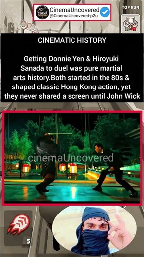 CINEMATIC HISTORY! | Donnie Yen vs. Hiroyuki Sanada