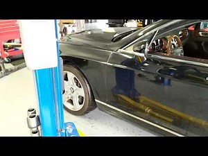 Bentley Flying Spur suspension adjustment