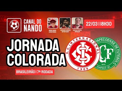 CHAPECOENSE x INTERNACIONAL (AO VIVO) | BRASILEIRÃO – 7ª RODADA