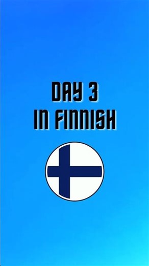 LEARNING FINNISH (DAILY CONVERSATION PHRASES PART3)