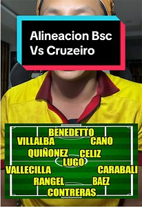 Alineación Barcelona vs Cruzeiro Libertadores