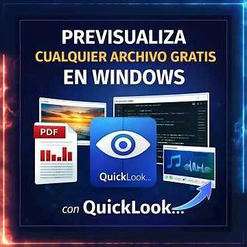 Como Previsualizar Cualquier Archivo en Windows con QuickLook Gratis ⚡ Vista Rápida 🔥 #viral #yt