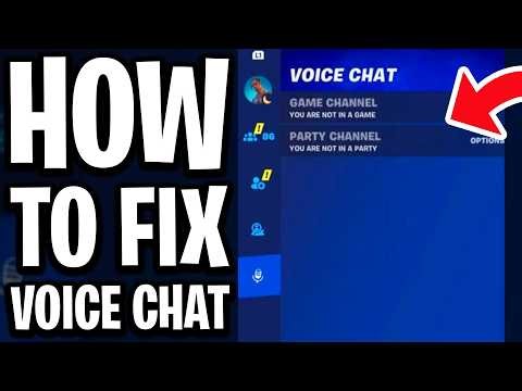 How To Fix Game Voice Chat and Mic Not Working In Fortnite On PS5 - Full Guide