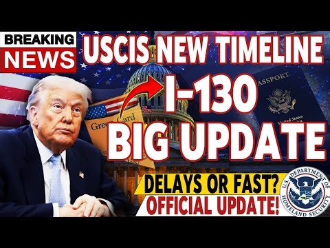 🚨 Latest USCIS News: I-130 Processing Time Changes for 2026 | Family Petitions