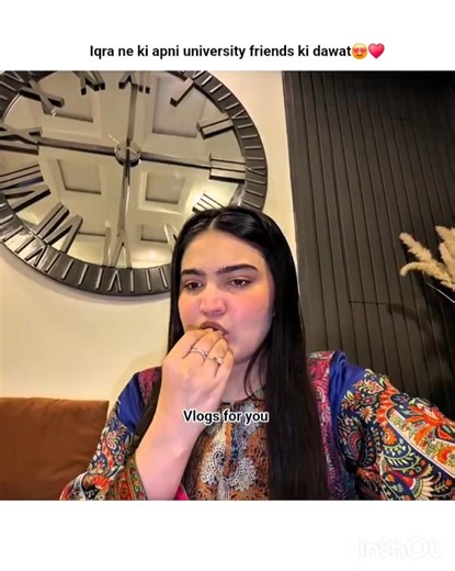 Iqra ne ki apni university friends ki dawat😍♥️