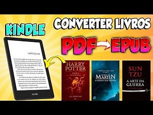 Como converter livros PDF para EPUB (Kindle)