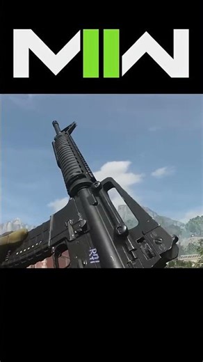 Cold War vs MW2 M16 reload #mw2 #coldwar #gameplay