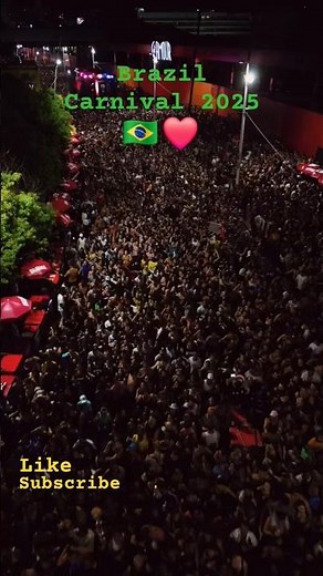 The Wildest nights at Brazil's Carnival #nightlife #riocarnival #riodejaneiro #carnival #brazil