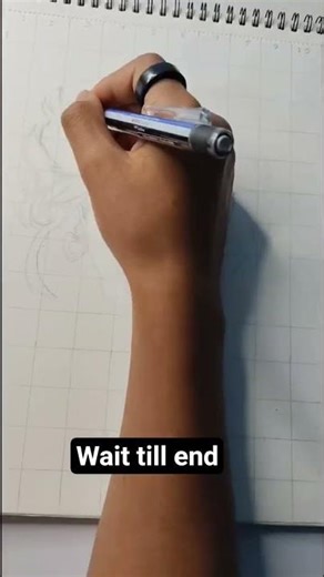 lord Krishna anime style sketch #outline #part1 #trendingshorts #viralnow