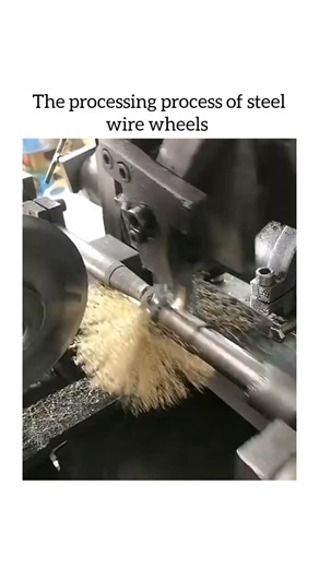 Engineering and Technology on Instagram: "The processing process of steel wire wheels involves several key steps: first, the steel wire is drawn into fine strands and then formed into spokes and rims. These components are then assembled onto a hub, ensuring proper alignment and tension. Next, the wheel undergoes welding or riveting to secure the spokes to the rim and hub. Following assembly, the wheel is subjected to balancing and truing to ensure it rotates smoothly. Finally, surface treatments