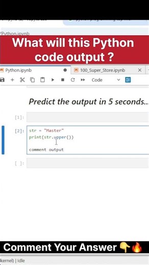 wait for output#python#programming#subscribe #likeandcomment