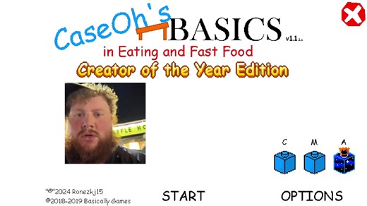 [Baldi's Basics Mod]Accurate模式完成(默认难度)- CaseOh的饮食和快餐基础知识