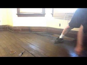 Using gel stain on a wood floor