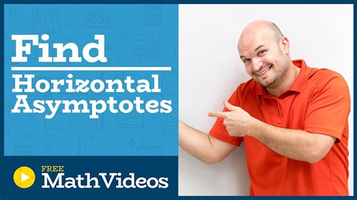 Master how to determine the horizontal asymptotes of a rational function