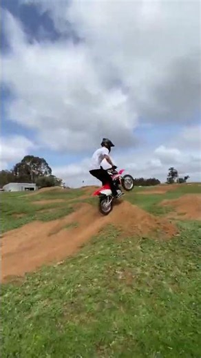 My Brother Sent My CRF110! 🤯 Biggest Jumps Yet! #Shorts