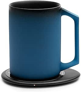 Ui Artist Collection Set - Midnight Abyss | 12 fl oz / 355 mL Self-Heating Ceramic Coffee & Tea Mug Set