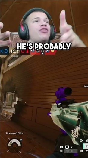 Jynxzi Reacts to Rainbow Six #shorts