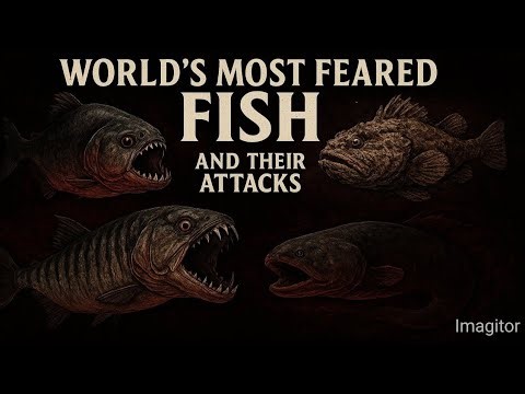 World’s 4 Deadliest Fish Ever Seen | Piranha, Stonefish, Tiger Fish & Electric Eel Attacks!