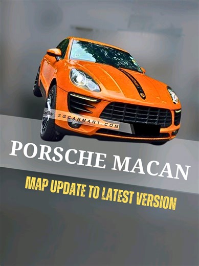 Upgrade Your Porsche Macan with Latest PCM Maps