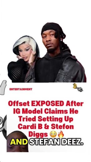 Offset Called Out After IG Model Drops “Setup” Claims 😳 #shorts