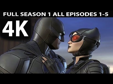 Batman Telltale Full Game Walkthrough - No Commentary Complete Season 1 Story Mode (4K 60FPS)