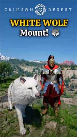 Crimson Desert: How to Tame the Special White Wolf Mount! (Easy Guide) 🐺✨