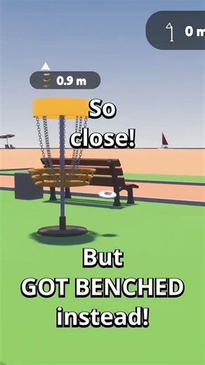 Achievement unlocked: Got Benched! ❄️