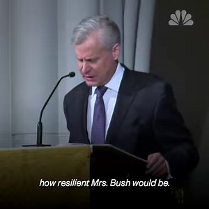 148K views · 3.1K reactions | Former First Lady Barbara Bush was honored in a funeral service on Saturday, where her son, Jeb Bush, gave an emotional eulogy. nbcnews.to/2HHr0lI | NBC News | Facebook