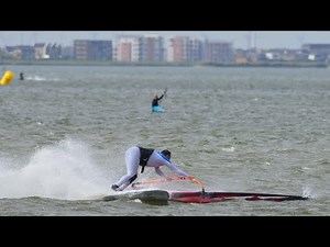 🇳🇱 LAY DOWN JIBES - Windsurfing at Strand Horst! 07 Oktober 2023