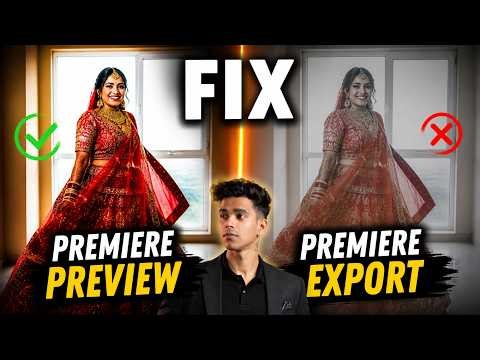 Premiere Pro Export Color Problem? FIX in 2 Minutes! (No More Washed Out Videos)