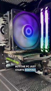Beeping Gaming PC Repair! #pc #repair #pcrepair #techtips #gamingpc #gamingcomputer