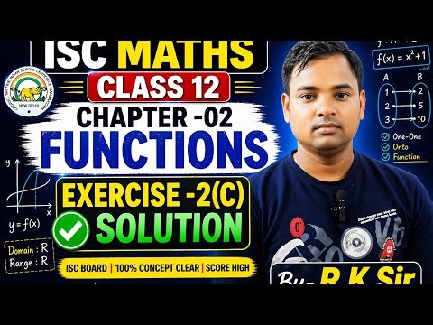 Isc maths class 12| chapter -02 functions | exercise -2(C) solution | op malhotra | s'chand