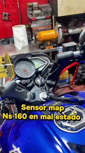 Problema del sensor map #ns #ns160 #bajajpulsar #foryou #pulsar