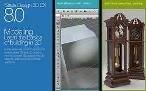 Strata Design 3D CX 8: Fundamentals: Modeling