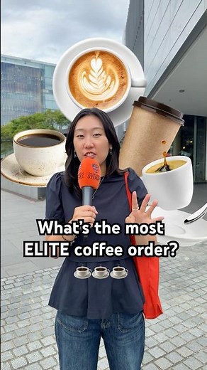 Sydney has the world's best coffee ☕️ what's a USYD student's GOATed coffee order?