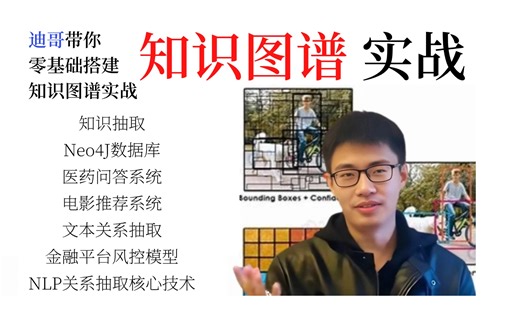 这也太全了！188集全套教程完全自学知识抽取 Neo4j数据库 医药问答系统 电影推荐系统 NLP关系抽取核心技术知识图谱五大实战！简直不要太爽了！AI人工智能