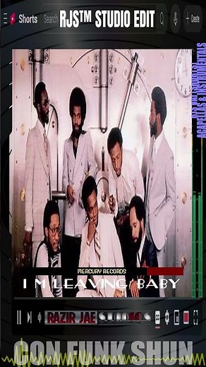 CON FUNK SHUN - I'm Leaving Baby (80s Classic Soul Studio Edit) #shorts