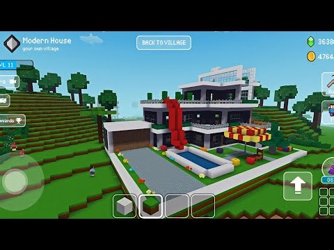 Block Craft 3D(Minecraft) : How To Build Survival Luxurious House!
