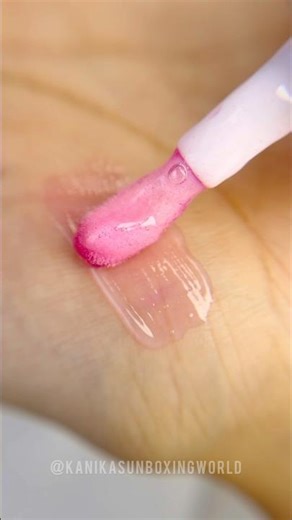 Bracelet Lip Gloss With Charm from Makeup Lipstick 🎀🌸 #shorts