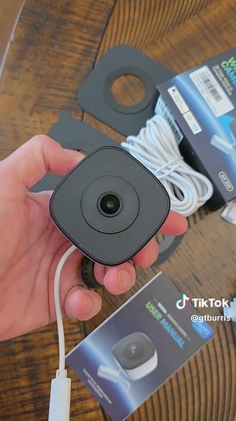 HomiQ Life Window Camera: 2K Vision & Night Mode