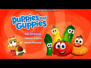 Veggietales: Puppies & Guppies 2015 DVD Menu Walkthrough