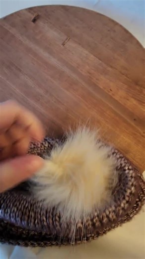 Pom Pom Buttons: Removable Beanie Hat Fasteners - Etsy