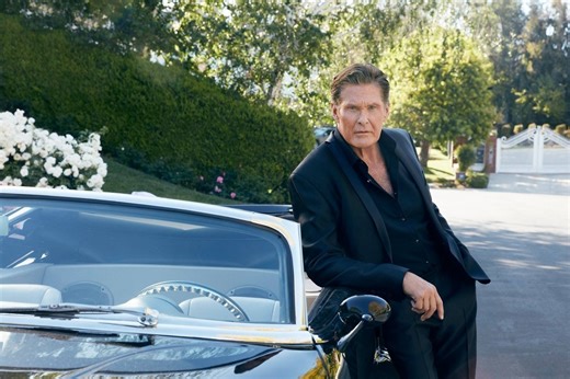 David Hasselhoff greeted a Hungarian comedian who learned English from his songs!