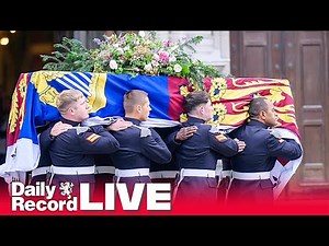 LIVE: King and Queen attend funeral of the Duchess of Kent
